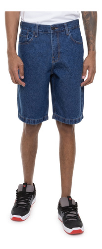 Bermuda Dc Jeans Worker Relaxed Masculino - Azul Escuro