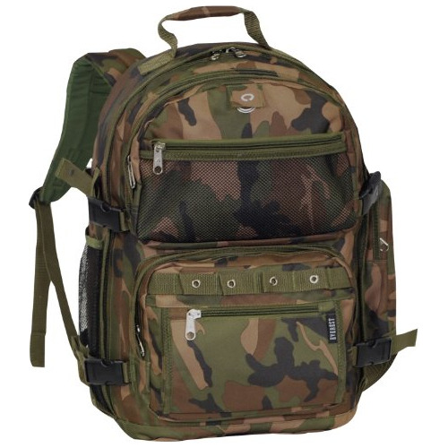  Gran Tamaño De Camo Mochila, Camuflaje, Un Tamaño.