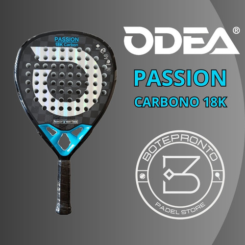 Imagen 2 de 3 de Paleta De Padel Odea Passion Luxury Carbono 18k Importada