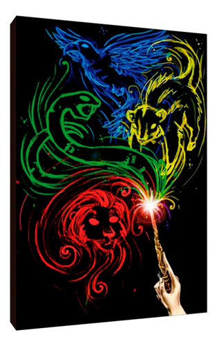 Cuadros Poster Harry Potter Casas Hogwarts L 29x41 (4cj (2))