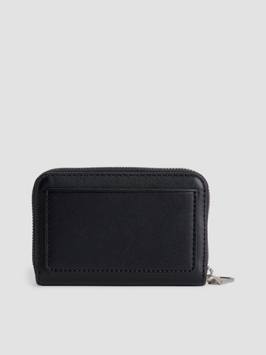 Billetera Sculpted Negro Calvin Klein