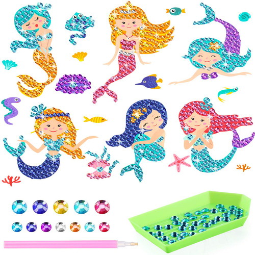 Arts And Crafts Juego Pintura Diamante Sirena 5d Para