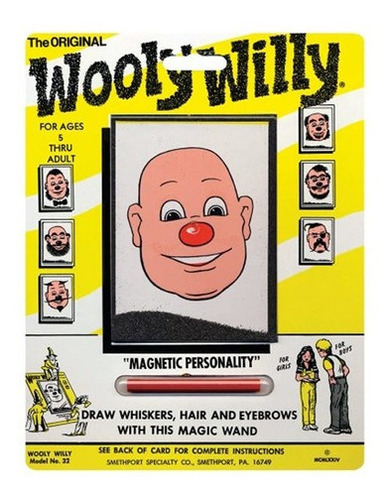 Juguete Magnético De Personalidad: El Wooly Willy Original