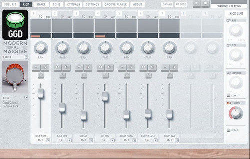 Imagen 4 de 4 de Ggd (getgooddrums) Modern And Massive Pack + Kontakt 6