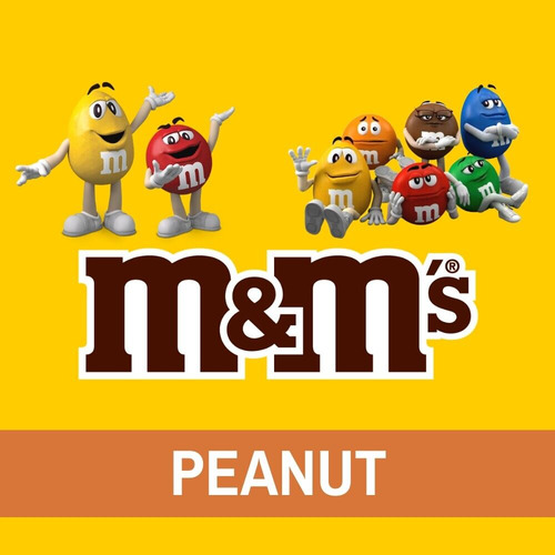 Confites M&ms Peanut (mani) 49,3 Grs Origen Ee Uu