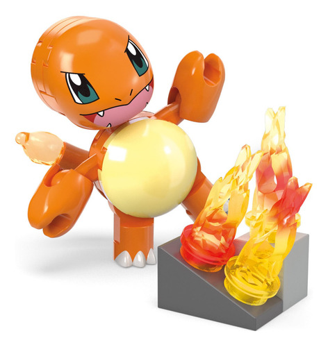 Juego De Construcción Charmander 81 Piezas Para Niños