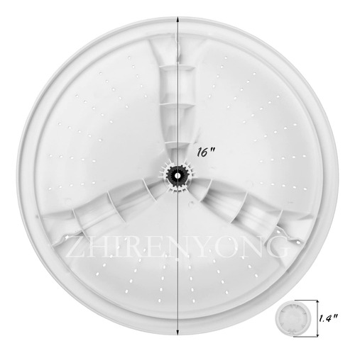 W10902814 Washplate Compatible With Whirlpool Maytag Washer