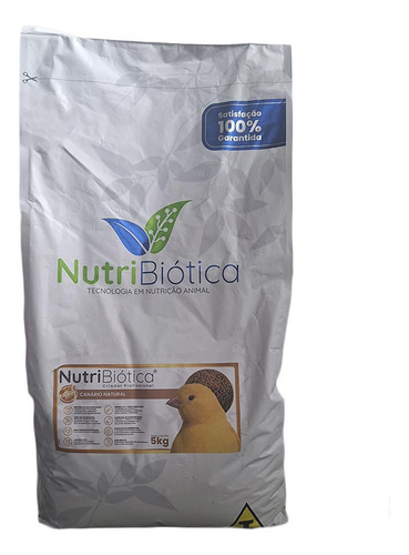 Ração Nutribiótica Canário Natural Super Premium Plus 5kg