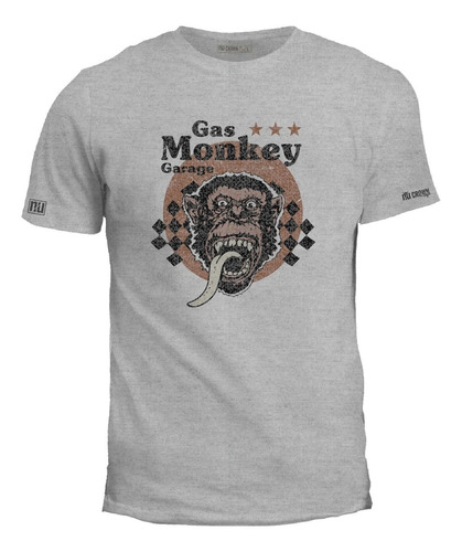 Camiseta Gas Monkey Garage Logo Igk