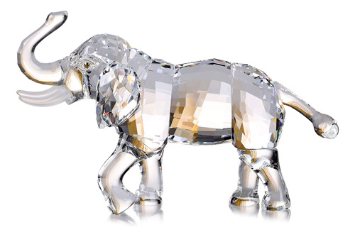 Figura De Elefante De La Suerte De Cristal, Estatua De Anima