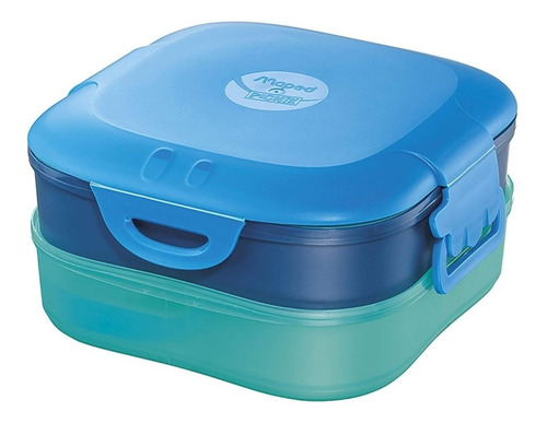 Imagen 4 de 8 de Taper Porta Alimentos Maped Kids 3 En 1 Para El Colegio