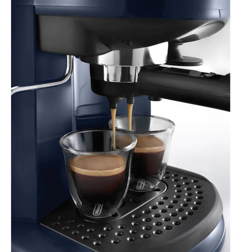 Cafetera Para Capuchino Y Espresso Delonghi Ec191cd Cafe Color Azul
