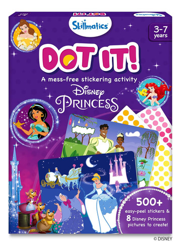 Actividad Artística Skillmatics - Dot It Disney Princess, Ar