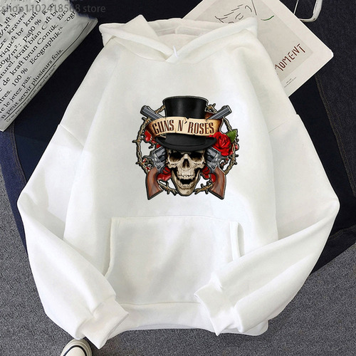 Np Sudaderas Con Capucha Guns N Roses Skeleton Skull Para