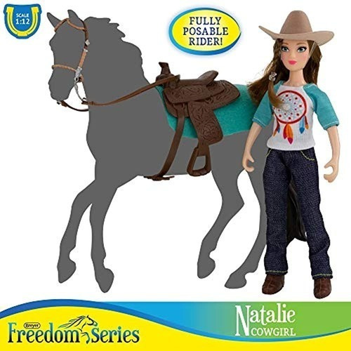 Serie Libertad Breyer (clasicos) Muñeca Natalie Cowgirl | 