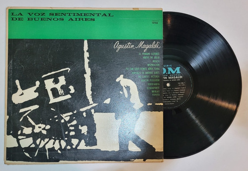 Agustin Magaldi La Voz Sentimental De Buenos Aires Vinilo Lp