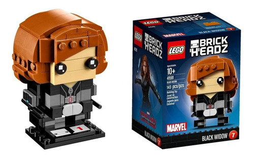 Todobloques Lego Brick Headz 41591 Black Widow !!!!