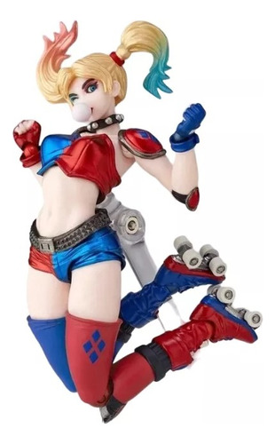 Figura Harley Quinn Articulada Con Accesorios New Color