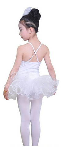 Disfraz De Tutú De Ballet Tipo Camisola Para Niñas Y Niñas,