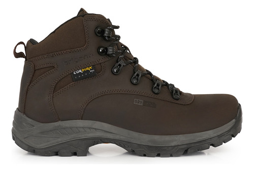 Bota Cuero Hombre Borcego Impermeable Agua Trekking Briganti