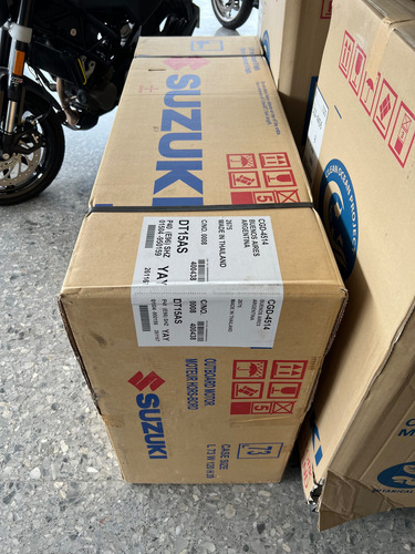 Motor Suzuki 15 Hp 2 T Cero Hs 2025 Factura Garantia