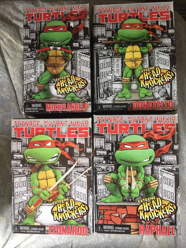 Tortugas Ninja Tmnt Head Knockers Neca