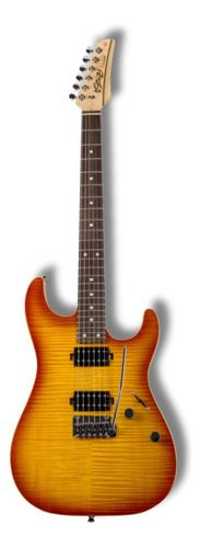 Guitarra Seizi Katana Ozielzinho Mk3 Rw Desert Flame