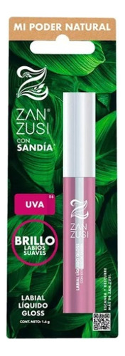 Labial Liquido Zan Zusi Con Sabor Sandia Y Uva 1.6 G