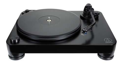 Toca Discos Audio-technica At-lp7 - Manual Belt-drive Preto 