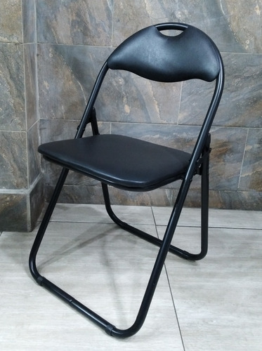 Silla Plegable Negra Banquetera