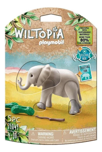 Playmobil 71049 Elefante Jovem Wiltopia Prod. Europ.