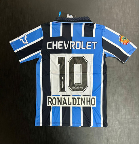 Camiseta Retro Gremio Ronaldinho 10