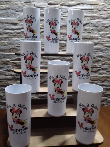 Pack 10 Vasos Personalizados Long Drink 