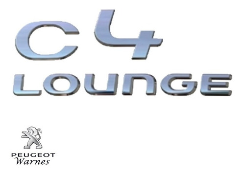 Monograma Emblema Tapa De Baul 100 % Orig Citroen C4 Lounge