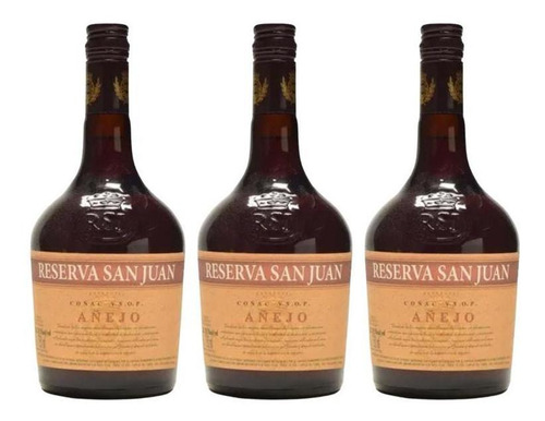 Conac Reserva San Juan 750 Ml X3 Coñac Cognac - Fullescabio