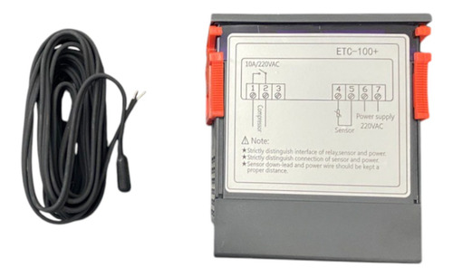 Combistato Digital Termostato Universal Elitech Etc-100+