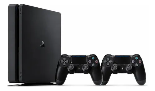 SONY - PS4 1tb　CUH-2100B Console Sony Ps4 Slim 1tb 2 Controles + 6 Jogos Digital