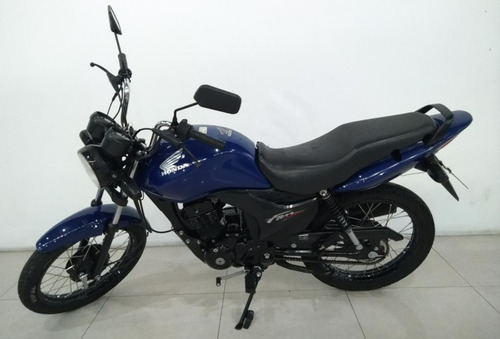 Moto Honda Cg Fan Ks Azul