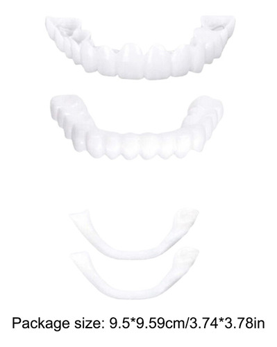 . .. Funda Protectora For Dentaduras Postizas, 2 Aparatos