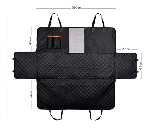 Imagen 7 de 10 de Funda Asiento Auto Cubre Tapizado Perro Mascota Impermeable.