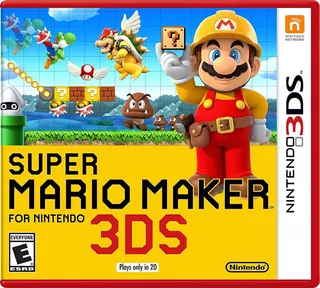 Super Mario Maker Nintendo 3ds Físico Nuevo