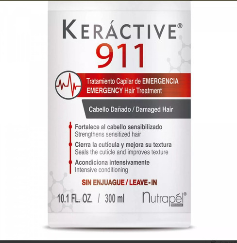 Keractive 911 Tratamiento Capilar De Emegencia Sin Enjuague
