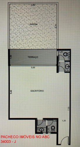 Sala Comercial Trilogy Office 32 À 600m Edifício Moderno Avenida Pereira Barreto - Sbc - Sc00004 - 34895810