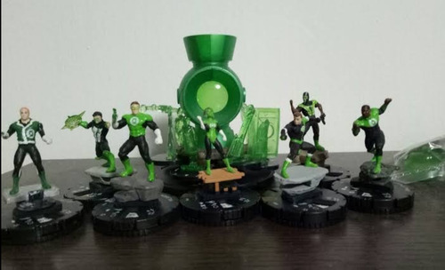 Green Lantern Corps Power Battery Green Heroclix Con Tarjeta