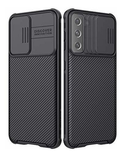 Estuche Para Samsung Galaxy S21 6,2  Color Negro Qs