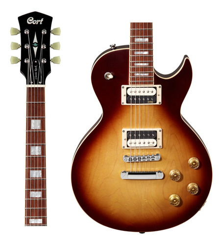 Guitarra Cort Cr300 Atb Aged Vintage Burst