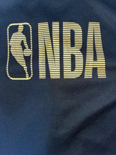 Camisa Nba,color Negro, Talla Mediana