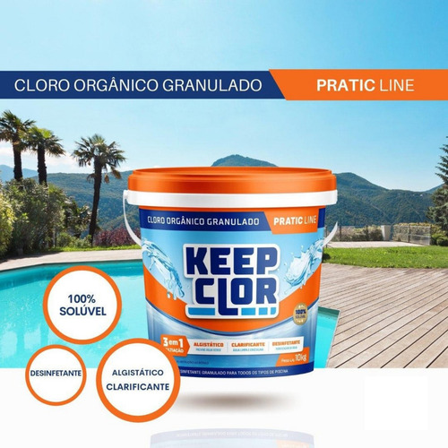 Kit Com 2 Keepclor Dicl 40% Pratic Line 10kg