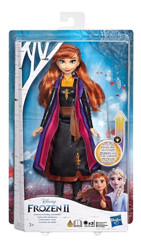 Muñeca De Anna Con Luces Aventura De Otoño Frozen 2 - Hasbro