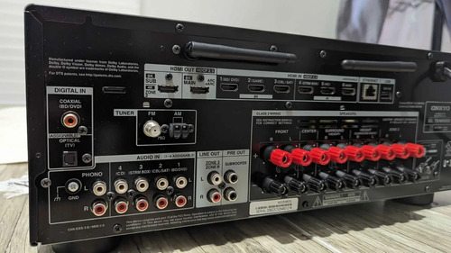 Onkyo Tx-nr6050 Receiver Amplificador 7.2 Excelntecondición (Usado)